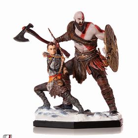 ゴッド・オブ・ウォー 2018/ クレイトス＆アトレウス 1/10 DX アートスケール スタチュー