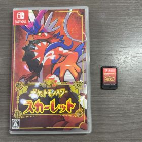 【ケース付・状態良好】ポケットモンスター スカーレット Switch ソフト