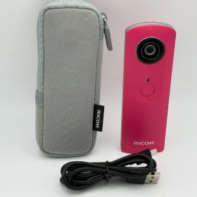 【極上美品】RICOH THETA m15 ピンク リコー シータ 360度カメラ