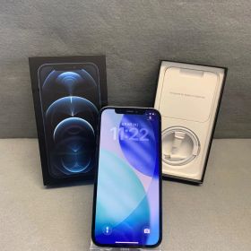 超美品 国内版 SIMフリー iPhone12 Pro 128GB パシフィックブルー色