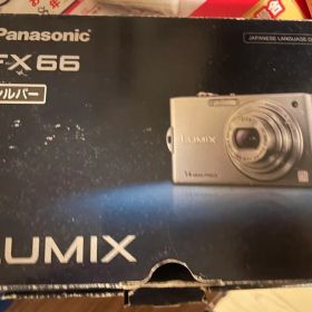 【即スマホ転送】箱付LUMIX DMC-FX66 Wカード(2GB&1GB)