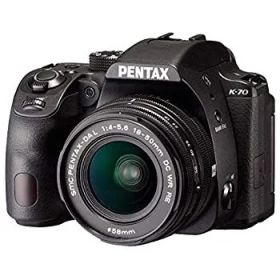 【中古】 リコーイメージング PENTAX K-70 (BK) 18-50RE KIT デジタル一眼レフカメラ K-70 18-50RE キット (ブラック)