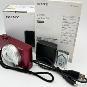 【美品】SONY Cyber-shot DSC-WX500 レッド ソニー サイバーショット コンパクトデジタルカメラ