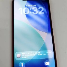 【SIMフリー】iPhone 12/A2402/128GB/レッド〈MGHW3J/A〉
