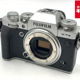 【中古】 【並品】 フジフイルム X-T4 ボディ シルバー 【ミラーレス一眼】 【6ヶ月保証】