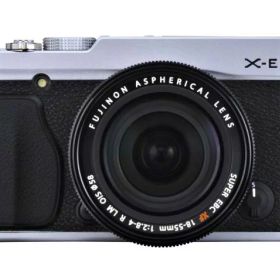 【中古】FUJIFILM ミラーレス一眼カメラ X-E1 レンズキット ズームレンズ付属 シルバー X-E1/XF18-55 SET S当店保証30日間 人気モデル 高画質 売れ筋