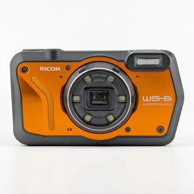 【美品・動作確認済み】RICOH WG-6 防水デジタルカメラ GPS搭載 4K動画 マクロスタンド欠品