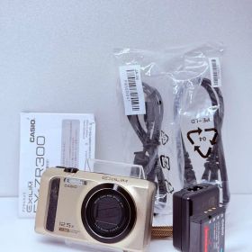 CASIO EXILIM EX-ZR300 ゴールド 動作確認済 コンデジ