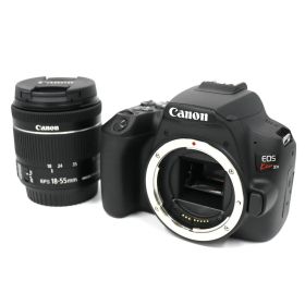 Canon EOS Kiss X10 EF-S18-55 IS STM レンズキット ブラック eos-kiss-x10 整備済みアウトレット品 [中古(A)]