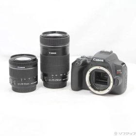 ソフマップ 〔中古品〕 EOS Kiss X10 ダブルズームキット ブラック【352】