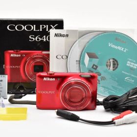 Nikon COOLPIX S6400 レッド 本体