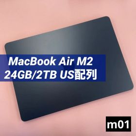 MacBook Air M2 24GB/2TB ミッドナイト US配列