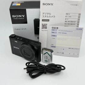 【極上美品】SONY Cyber-shot DSC-WX300 ブラック ソニー サイバーショット コンパクトデジタルカメラ