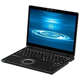 【中古】 Panasonic パナソニック CF-QV8PFNQR ブラック Let''s note QV8シリーズ 12.0型液晶