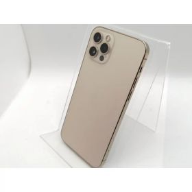 【中古】Apple au 【SIMロック解除済み】 iPhone 12 Pro 256GB ゴールド MGMC3J/A【秋葉4号】保証期間1ヶ月【ランクC】