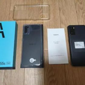 【美品】OPPO A55s 5G 64GB CPH2309ケースおまけ付き