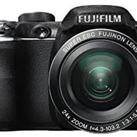 【中古】 FUJIFILM 富士フイルム デジタルカメラ FinePix S3200 ブラック F FX-S3200 1400万画素 広角24mm 光学24倍 3型液晶 フルHD