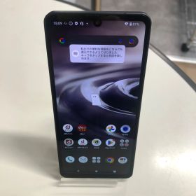 【訳あり品】AQUOS sense6 SIMFREE 64GB SH-54B ブラック【保証なし】