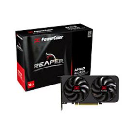【中古】POWERCOLOR Reaper AMD Radeon RX 9060 XT 16GB GDDR6 RX9060XT 16G-A 【344-ud】