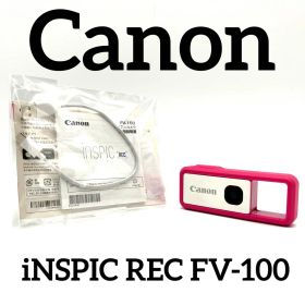 防水カメラ Canon iNSPIC REC FV-100 アソビカメラ ピンク