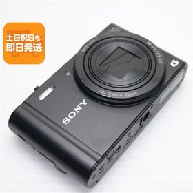 美品 DSC-WX300 Cyber-shot ブラック 即日発送 デジカメ SONY 本体 あすつく 土日祝発送OK