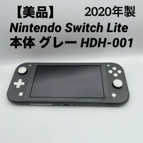 【美品】Nintendo Switch Lite 本体 グレー HDH-001