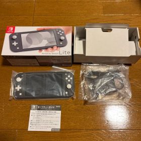 Nintendo Switch Lite グレー 画面保護フィルム付き
