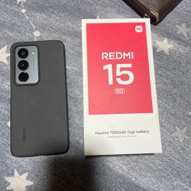 Xiaomi Redmi 15 5G 本体バッテリ100%