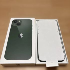 iPhone 13 ミッドナイトグリーン 128GB 端末初期化済み 中古美品