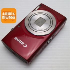 超美品 IXY 180 レッド 即日発送 コンデジ Canon 本体 あすつく 土日祝発送OK