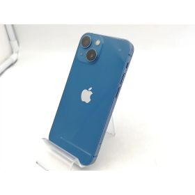 【中古】Apple 楽天モバイル 【SIMフリー】 iPhone 13 mini 128GB ブルー MLJH3J/A【大宮東口】保証期間1ヶ月【ランクC】