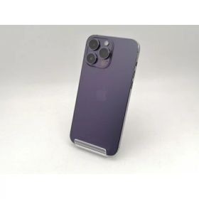 【中古】Apple 国内版 【SIMフリー】 iPhone 14 Pro Max 512GB ディープパープル MQ9J3J/A【大阪堂島】保証期間1ヶ月【ランクC】