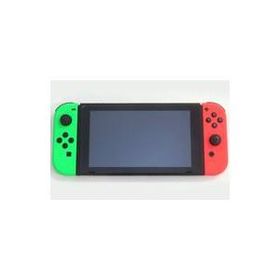 中古ニンテンドースイッチハード Nintendo Switch本体 カラーカスタマイズ /Joy-Con(L)ネオングリーン(R)ネオンレッド/Joy-C