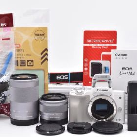 ■ 美品 ■ キャノン Canon EOS Kiss M2 ダブルズームキット