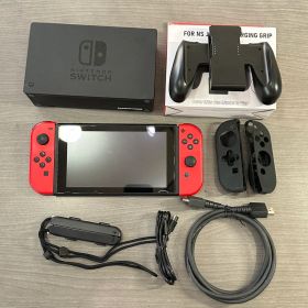 【動作確認済】新型 Nintendo Switch 本体セット レッド 欠品あり