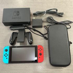 【ケース付】旧型 Nintendo Switch 本体セット ネオン 箱なし