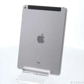 【中古】NTTドコモ iPad Air 2 64GB スペースグレイ MGHX2J／A docomo 【377-ud】