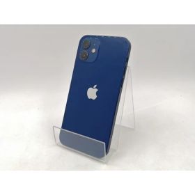【中古】Apple SoftBank 【SIMロック解除済み】 iPhone 12 64GB ブルー MGHR3J/A【千葉】保証期間1ヶ月【ランクC】