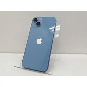 【中古】Apple SoftBank 【SIMフリー】 iPhone 14 Plus 128GB ブルー MQ4H3J/A【池袋東口】保証期間1ヶ月【ランクB】
