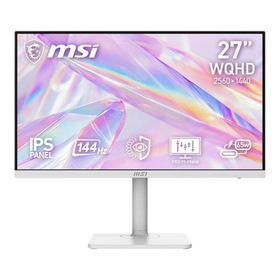 【お取り寄せ】MSI [PRO-MAX-271QPHW-E14 ]27インチ WQHD IPS モニター [2560 x 1440 (144Hz) /HDMI2.0b /Displayport1.2a /USB Type-C]