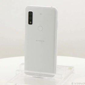 【中古】FUJITSU(富士通） arrows We 64GB ホワイト FCG01 au SIMフリー 【196-ud】