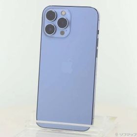 ソフマップ 〔中古品〕 iPhone13 Pro Max 128GB シエラブルー MLJ73J／A SIMフリー【196】