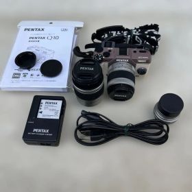ペンタックス PENTAX Q10 ≪希少オーダーカラー≫レンズ3点セット