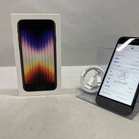 NMYF3J/A iPhone SE(第3世代) 128GB ミッドナイト SIMフリｰ