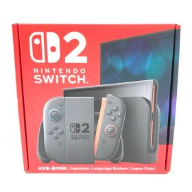 【中古未使用】Nintendo Switch 2 日本語・国内専用【035-260610-mo-06-fur】