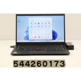ノートパソコン LENOVO ThinkPad X1 Carbon 6th Gen Core i5 8250U 1.6GHz/8GB/256GB(SSD)/14W/FHD(1920x1080)/Win11 画面シミあり