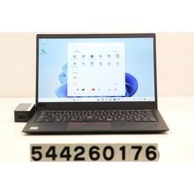 ノートパソコン LENOVO ThinkPad X1 Carbon 6th Gen Core i5 8250U 1.6GHz/8GB/256GB(SSD)/14W/FHD(1920x1080)/Win11 画面キズあり