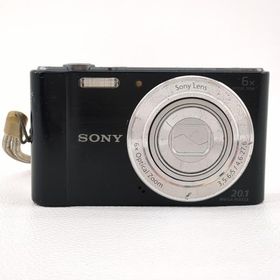 SONY コンパクトデジタルカメラ サイバーショット DSC-W810 ブラック 充電器付き ソニー ◆2005