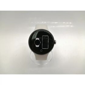 【中古】Google Pixel Watch2 Bluetooth/Wi-Fiモデル PolishedSilverアルミケース/Porcelainアクティブバンド【秋葉5号】保証期間1ヶ月【ランクB】
