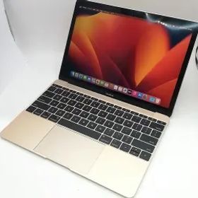 【中古】Apple MacBook 12インチ CoreM3:1.2GHz 256GB ゴールド MNYK2J/A (Mid 2017)【川崎駅前】保証期間１ヶ月【ランクA】